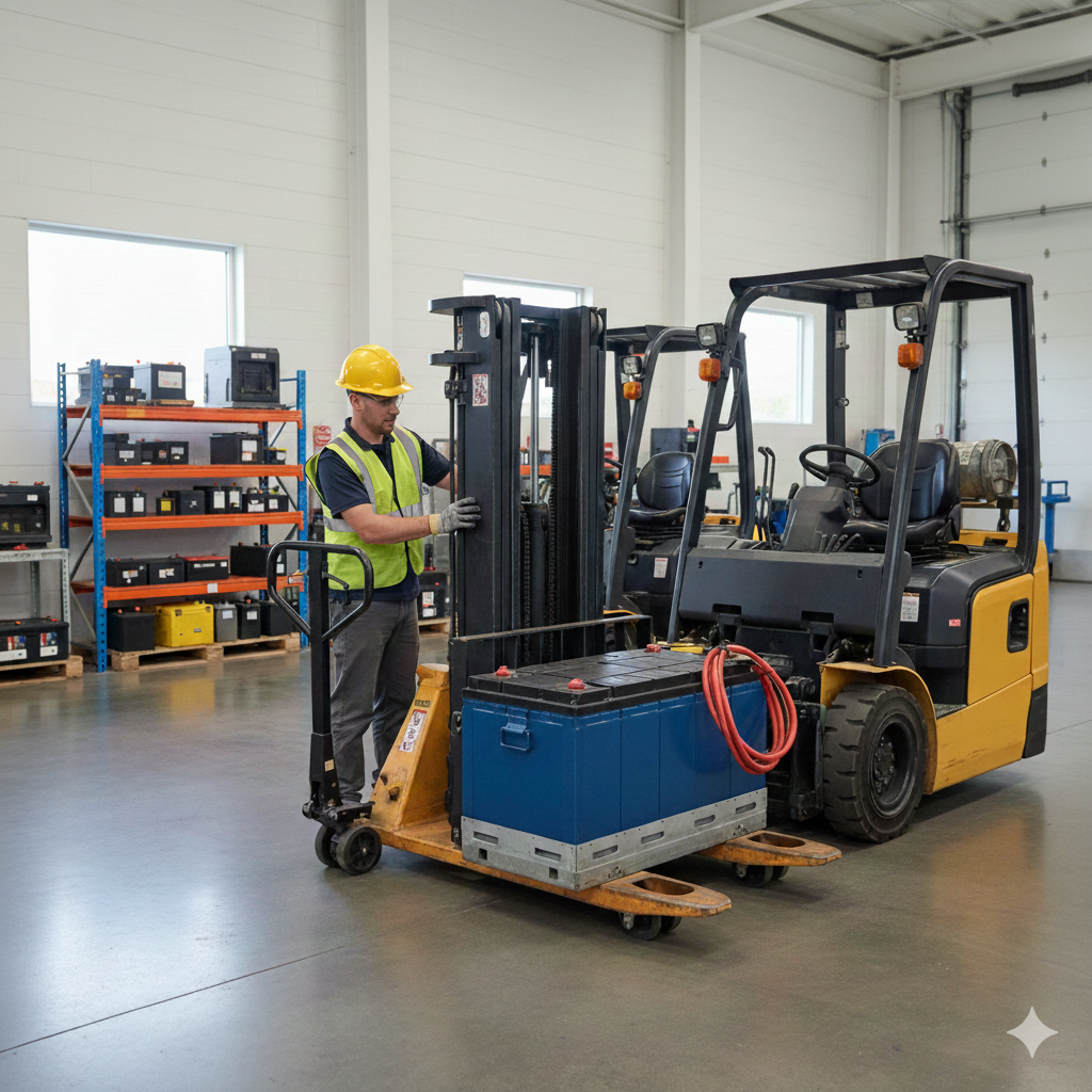 Rewolucja w zasilaniu wózków widłowych: Strategiczny Przewodnik Decyzyjny na rok 2025 i dalsze lata