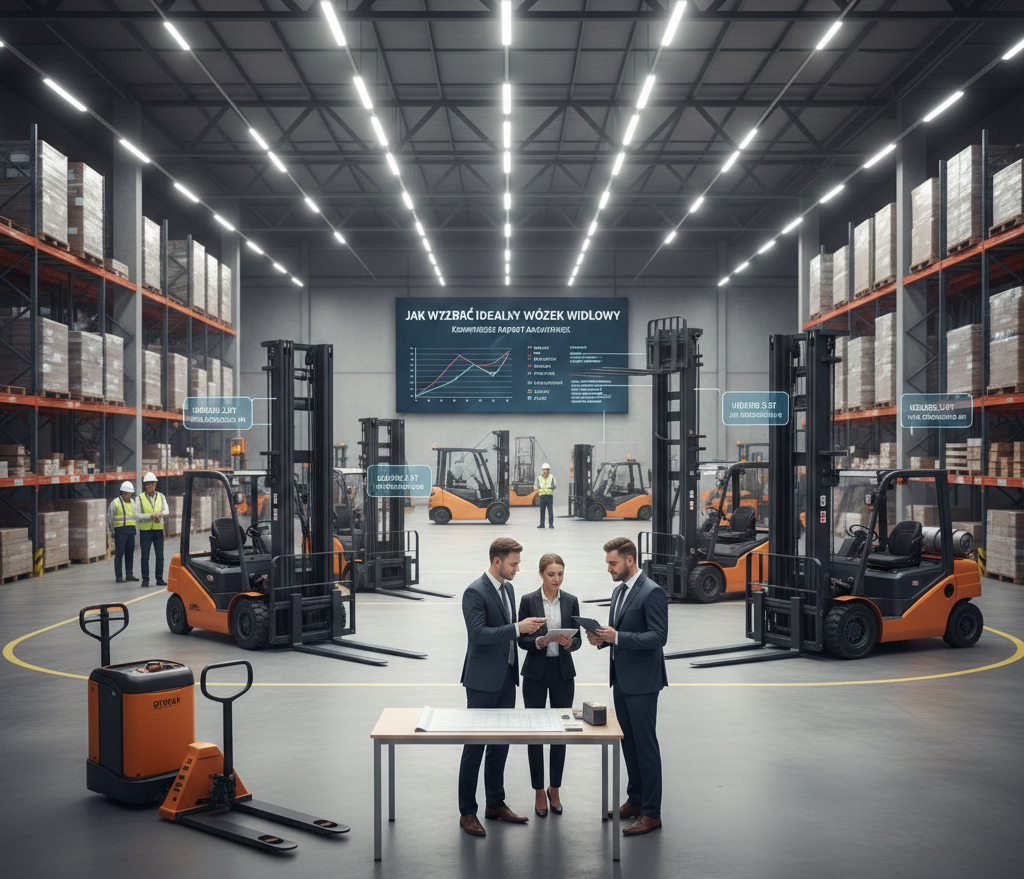 Dopasowany do potrzeb wózek widłowy